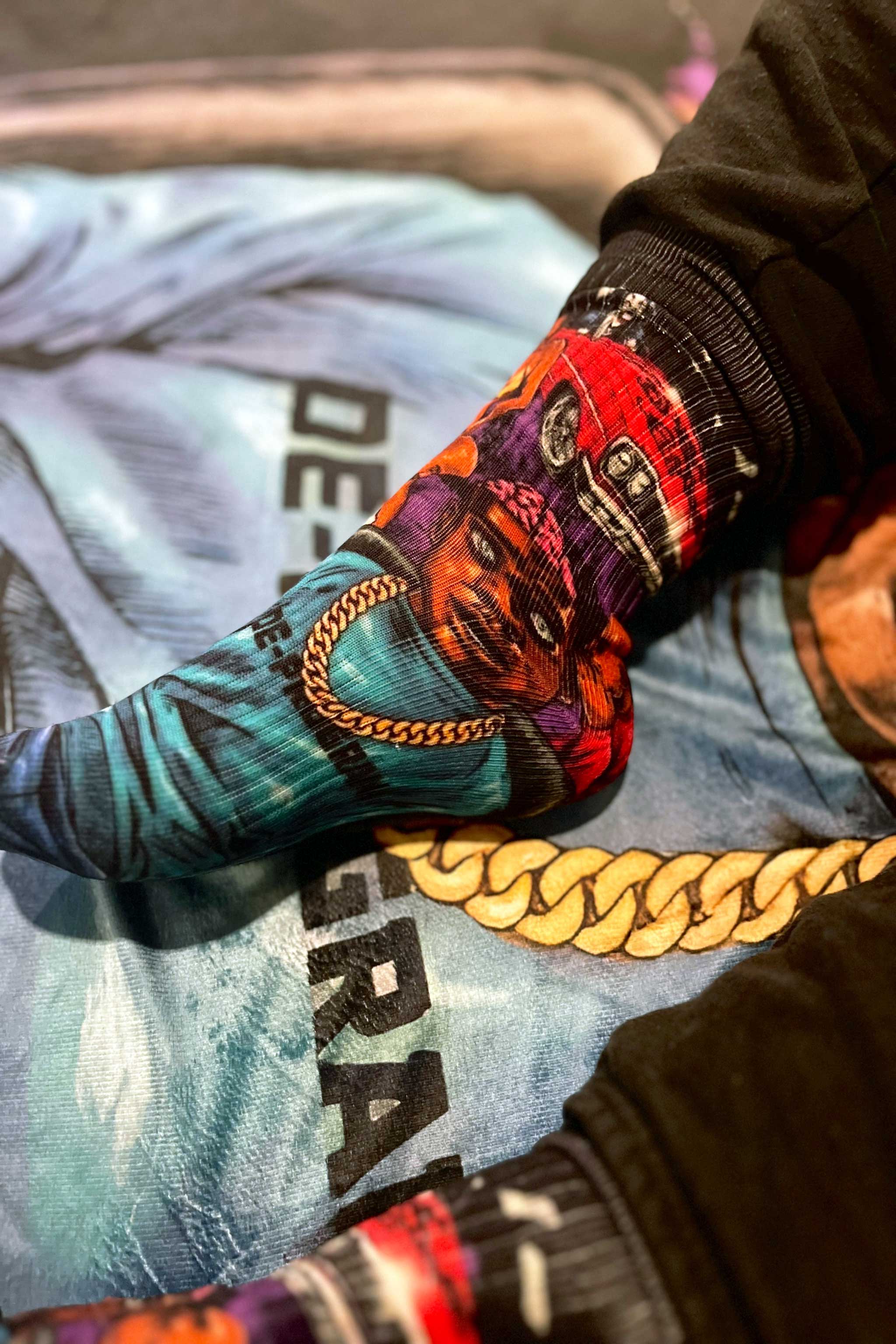 "PenLab Apparel" DE-PROGRAM  Crew Socks