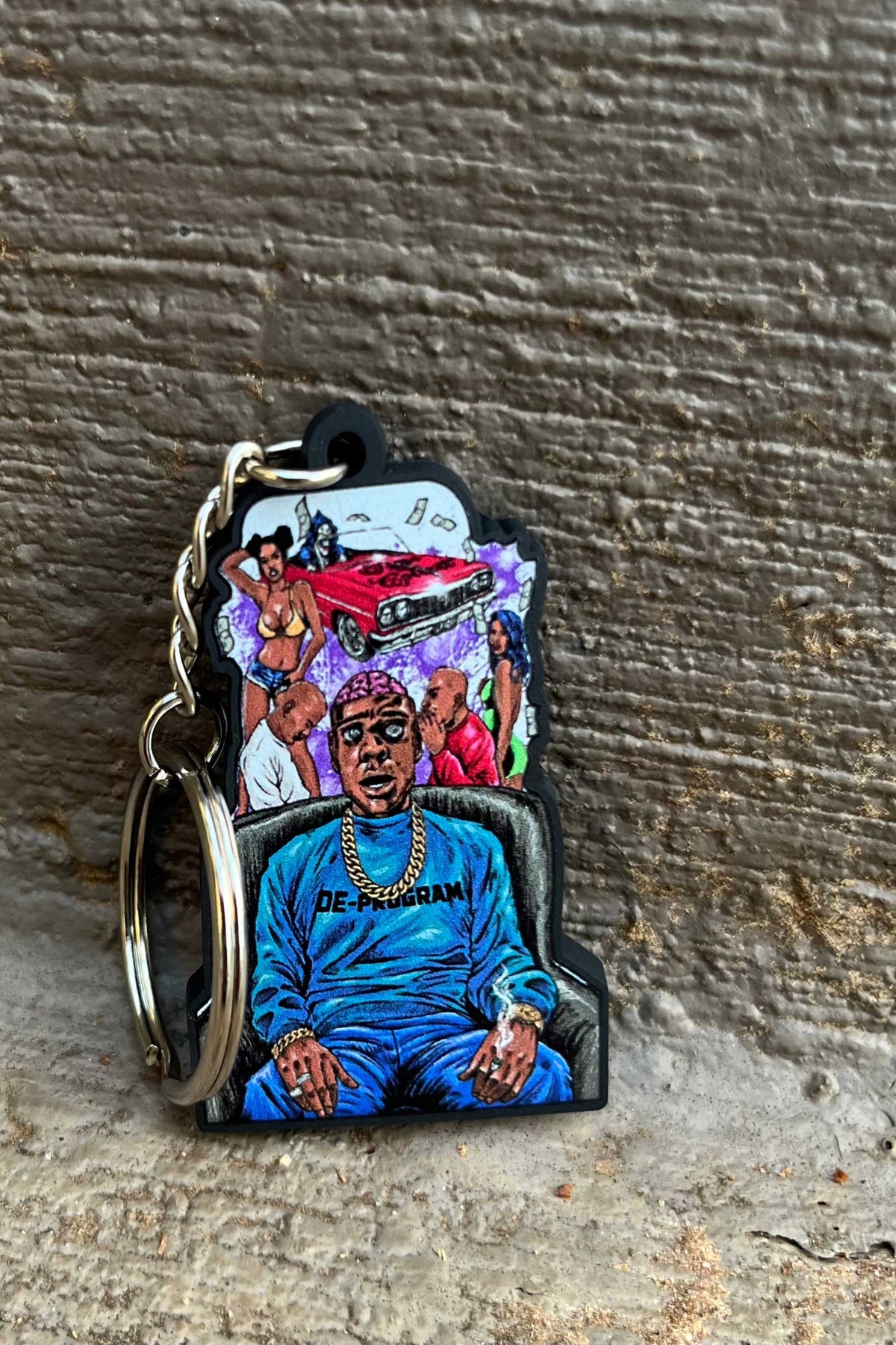 "PenLab Apparel" DE-PROGRAM Keychain