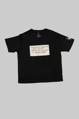 "PenLab Apparel" DE-PROGRAM Graphic T-shirt  (Billionaire Black)